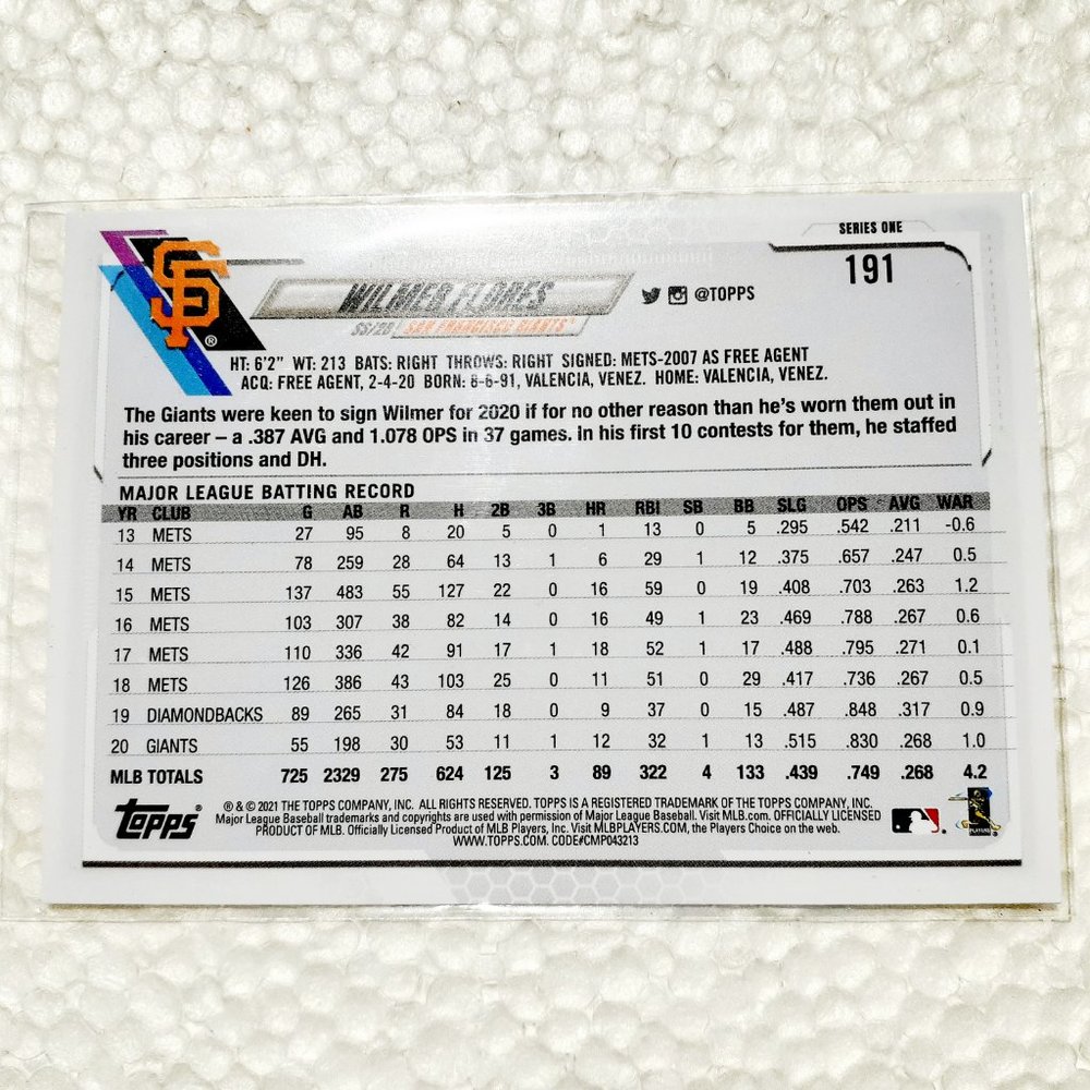 San Francisco Giants 6 Card Lot - BSBL [24_1] - Picture 12 of 14